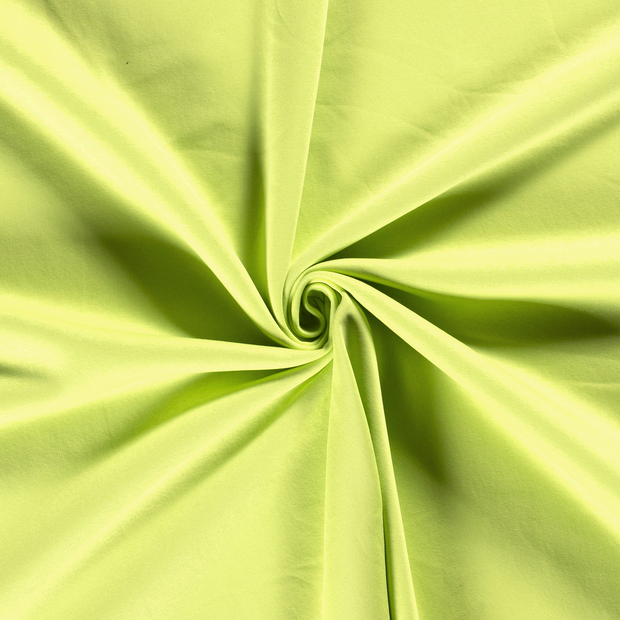 Jogging fabric Lime Green brushed 