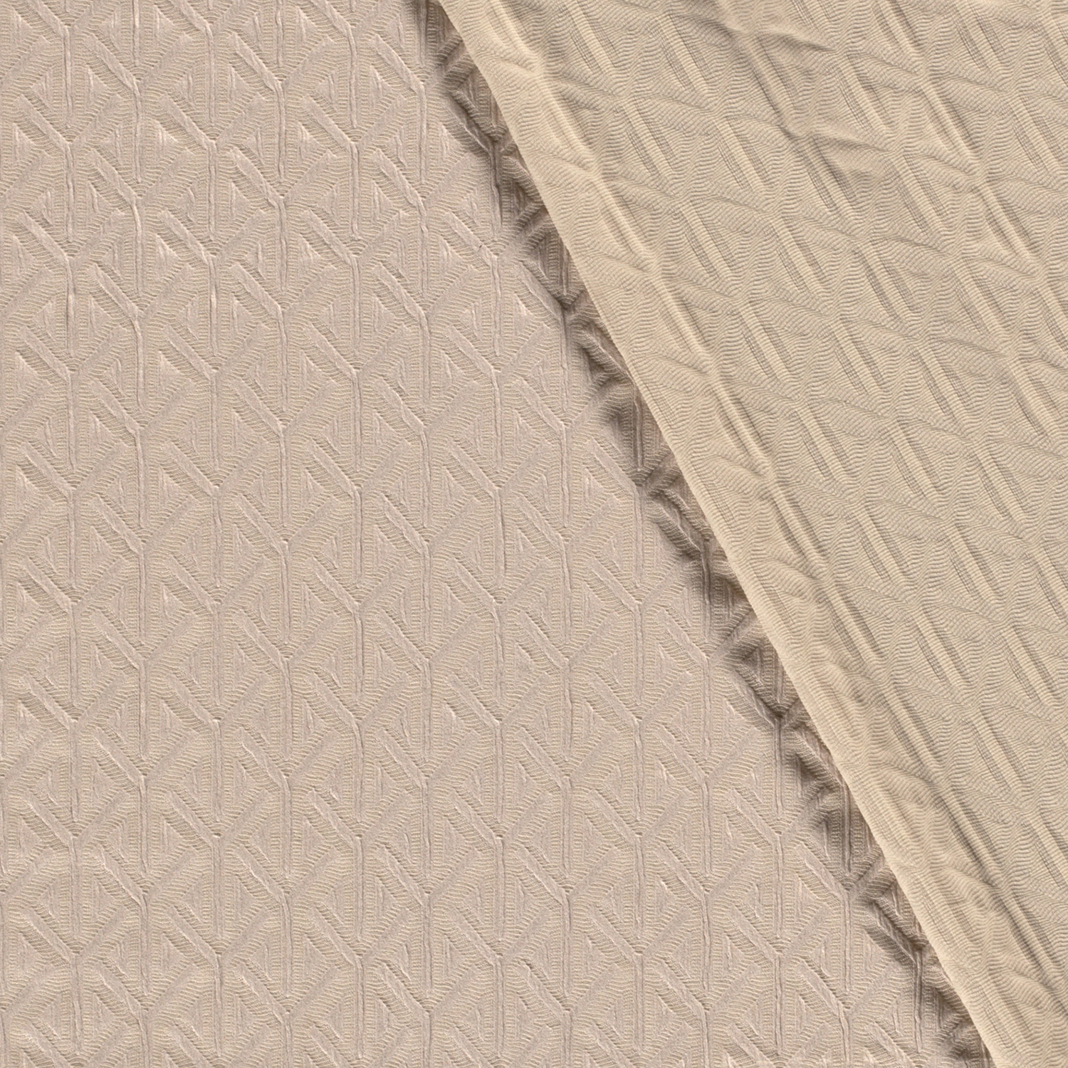 L14 Jacquard Fabric Taupe Brown – FabricViva