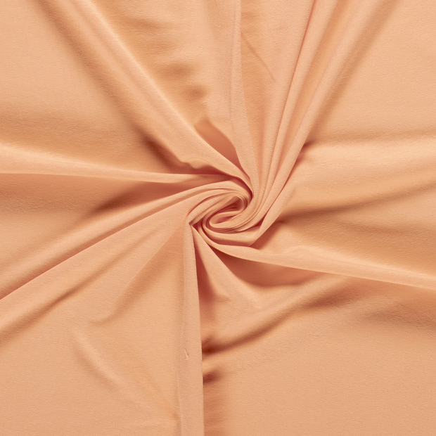 French Terry fabric Unicolour Peach