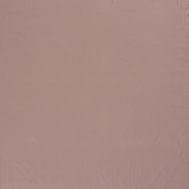 Rib Jersey fabric Light Mauve matte 