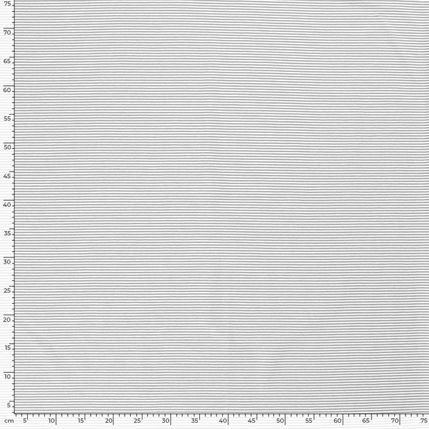 Cotton Jersey Yarn Dyed fabric Stripes Light Grey