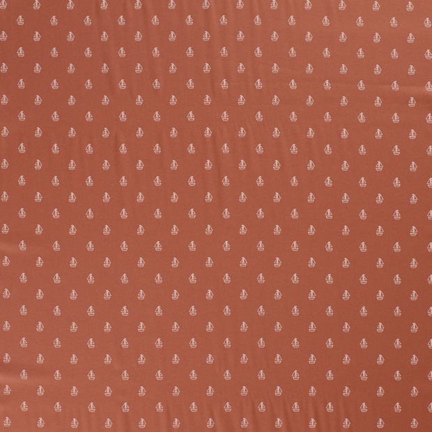 Cotton Poplin fabric Old Pink matte 