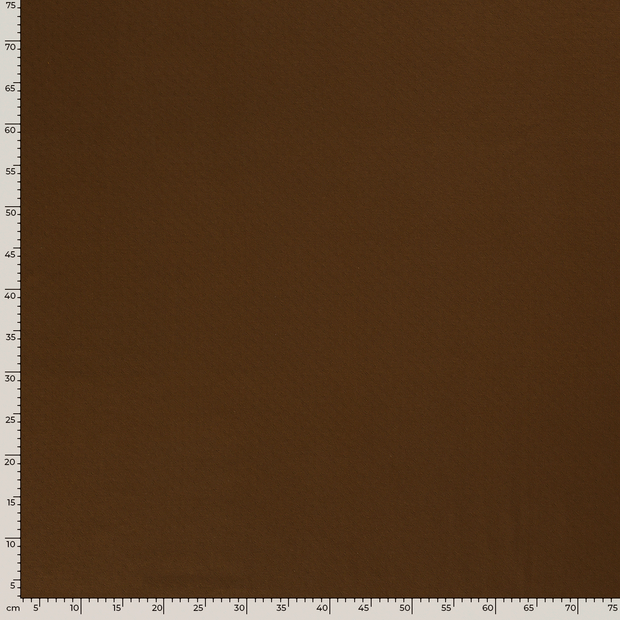 Pinpoint fabric Unicolour Brown