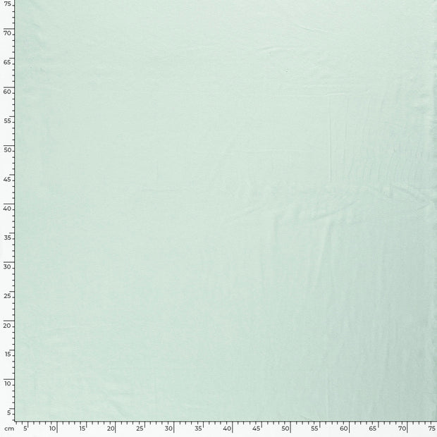 Jersey de Coton tissu Unicolore Menthe