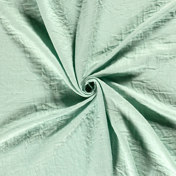 Frosty Green Linen Fabric